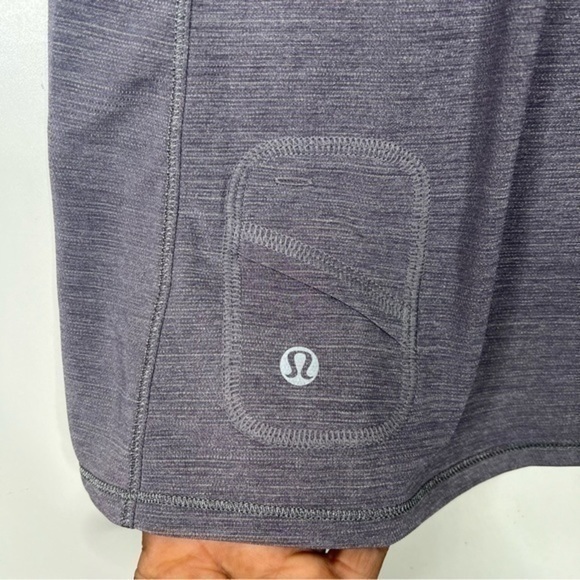 Lululemon Ruched Tank Top Racerback Womens Athletic Shirts Size 6 Unique Graphic - Picture 10 of 13